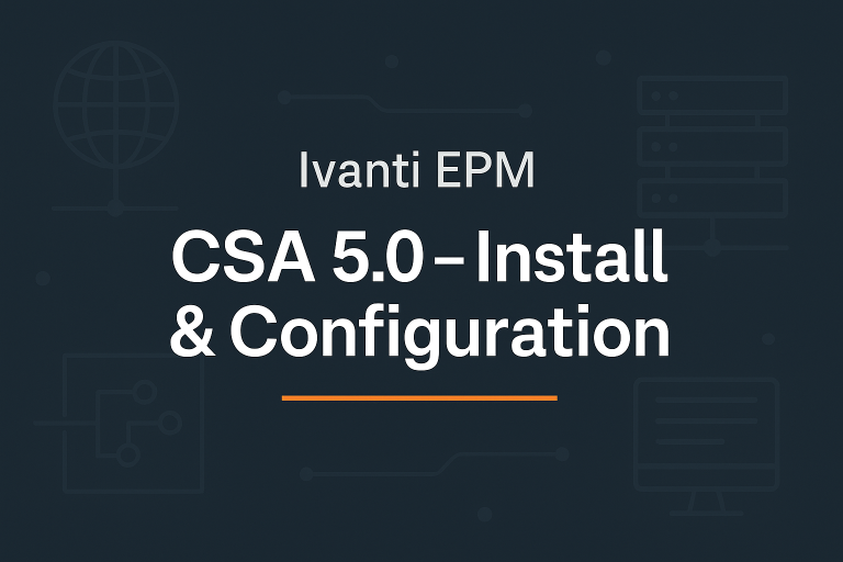 Core – Install and configure CSA