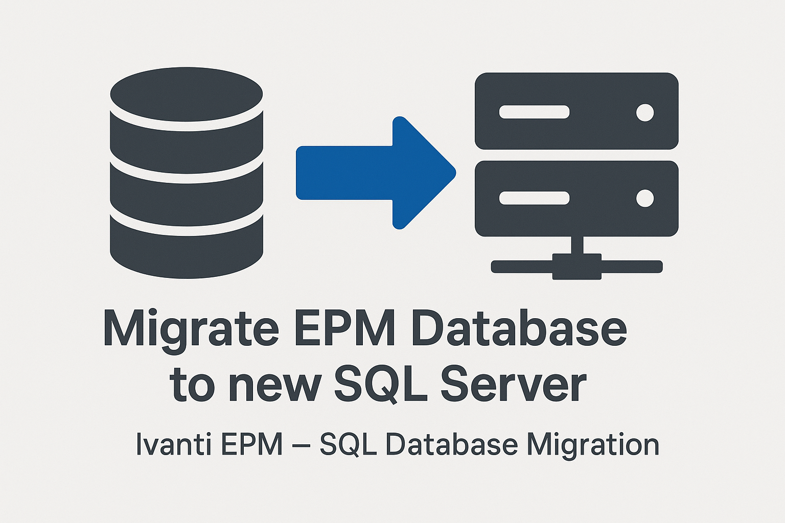 Server – Migrate SQL