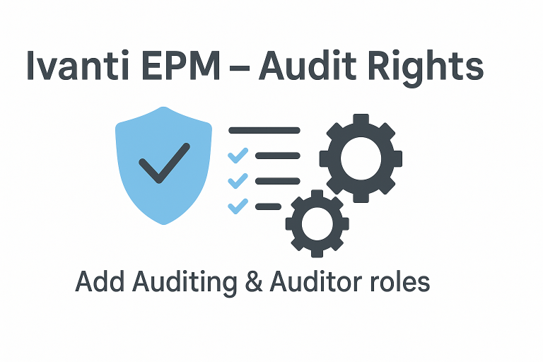 Server – Enable Audit Rights