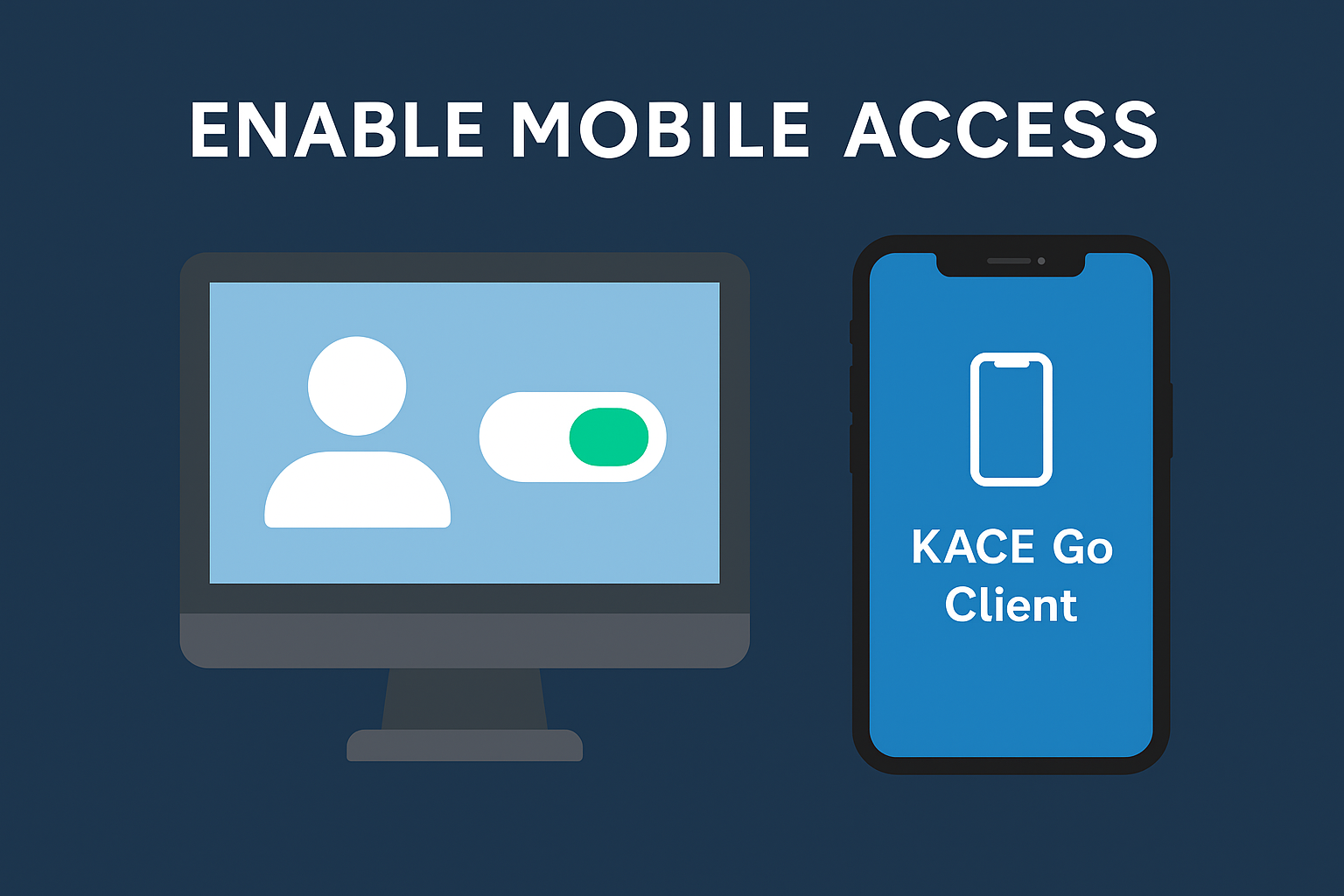 Using Kace Go Client