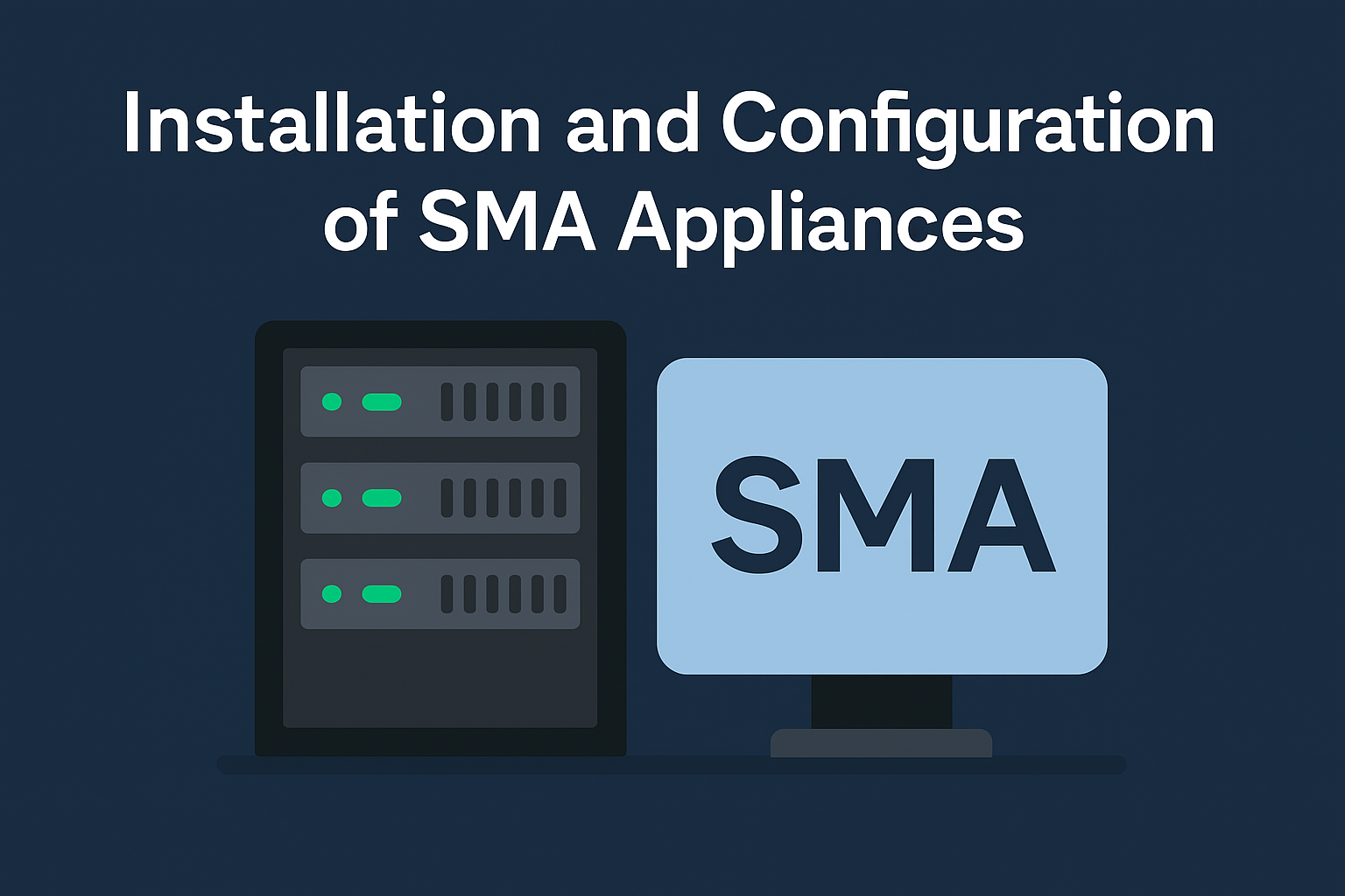 Installing SMA Appliances