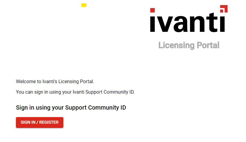 IVANTI License Overview