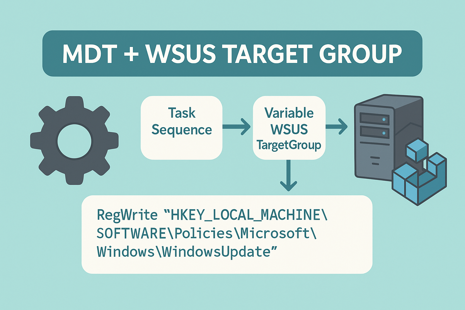 Integrating WSUS TargetGroup