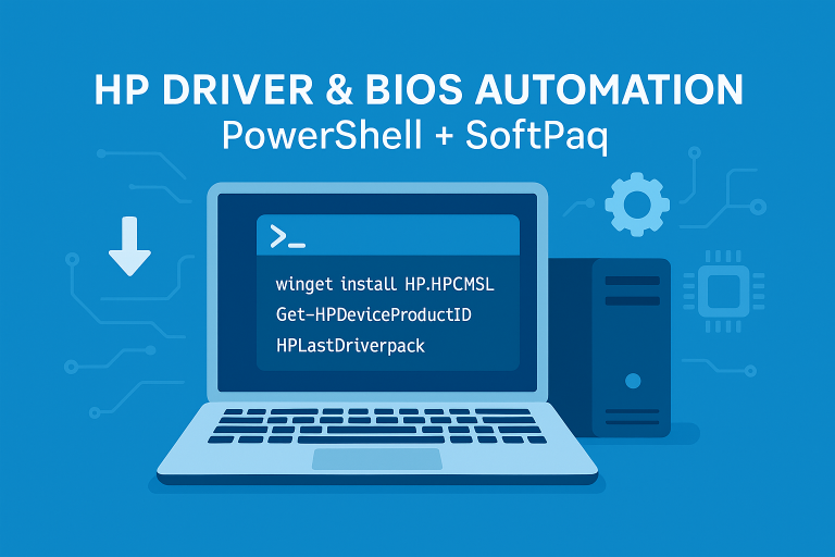 Download HP Drivers with PowerShell