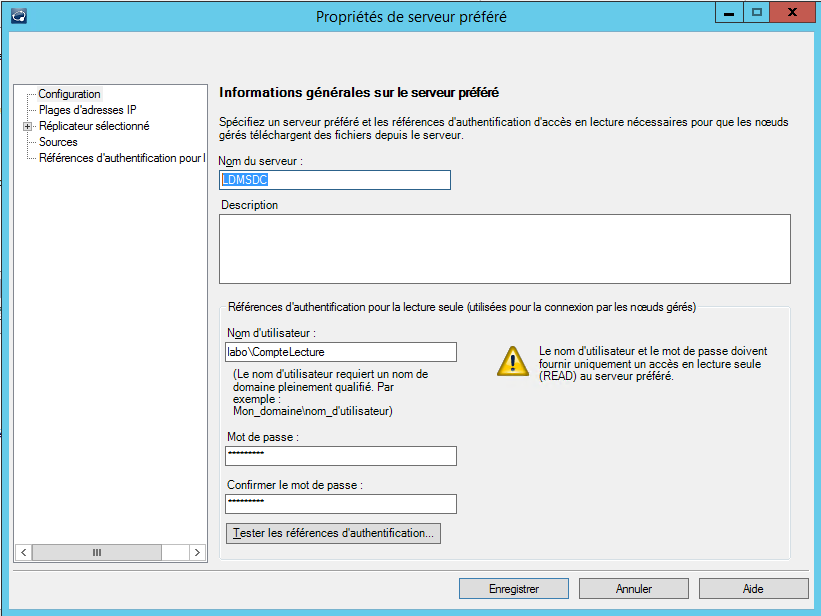 Adding the UNC path of the core server