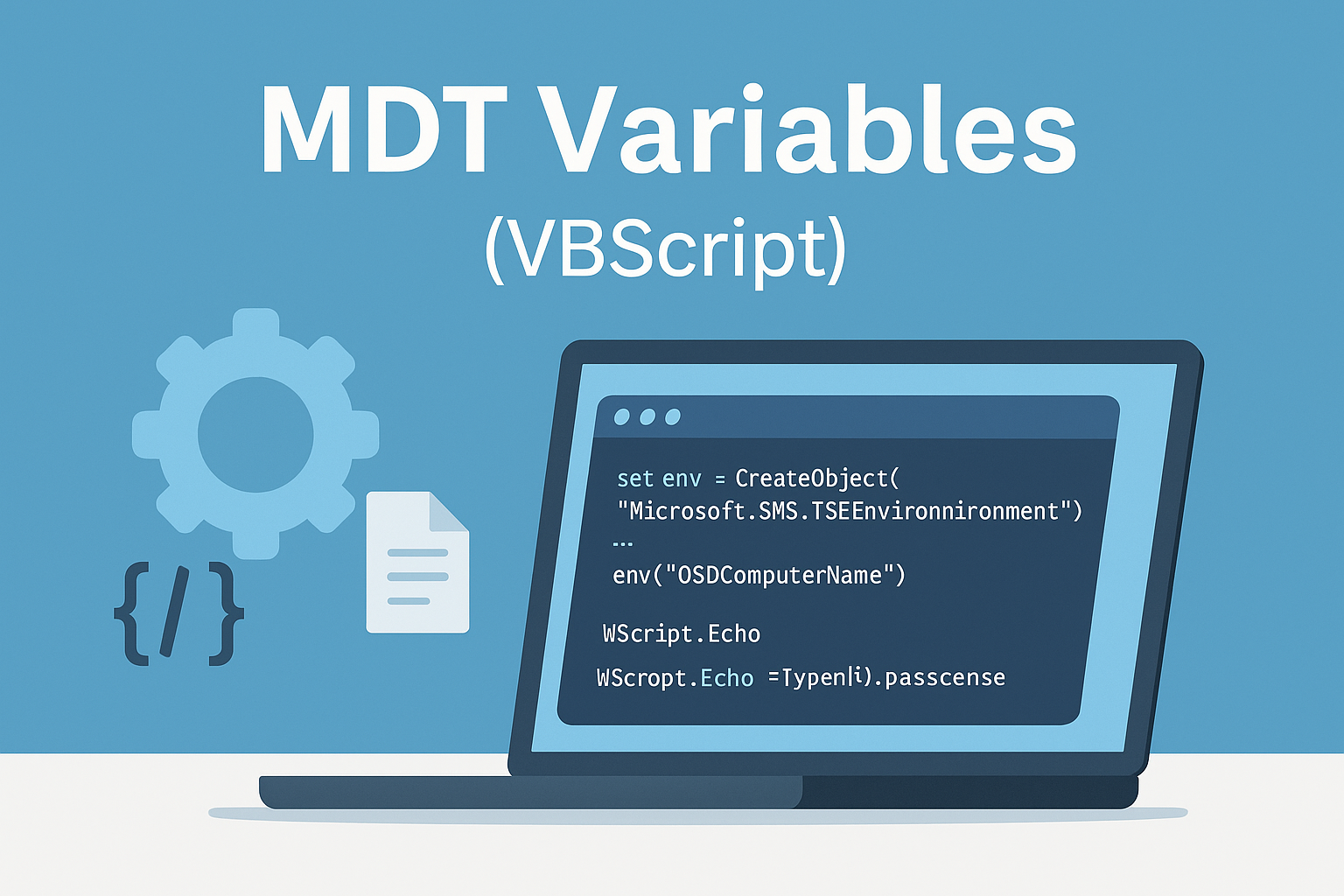 Reading and Writing MDT Variables