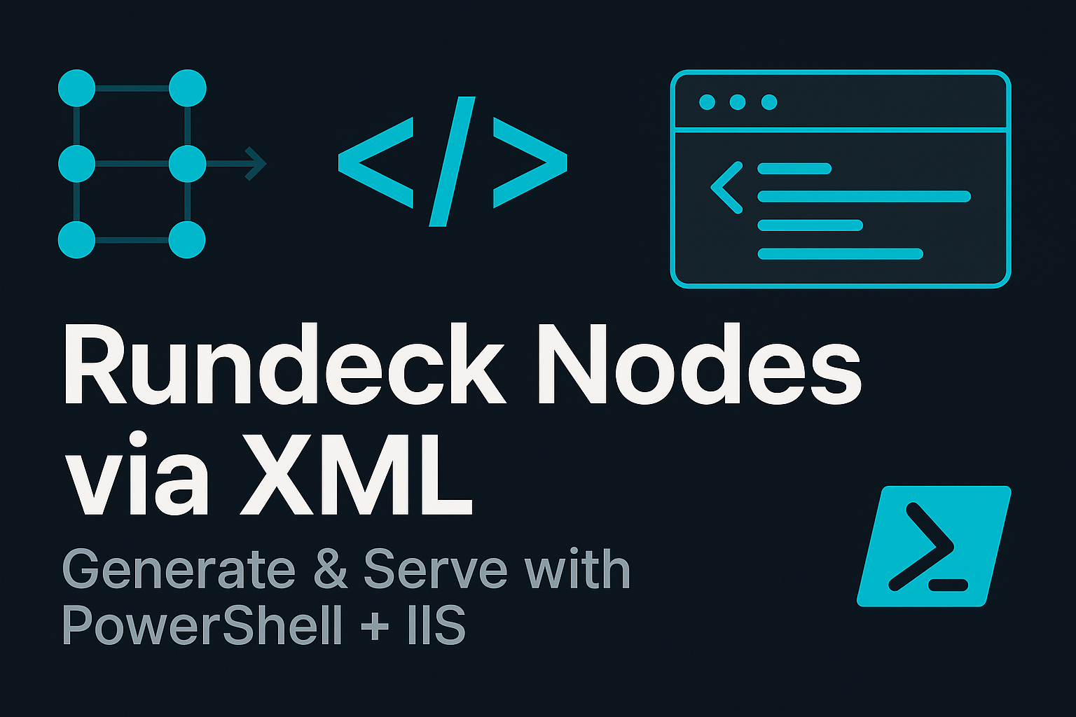 Rundeck – Export Nodes from EPM