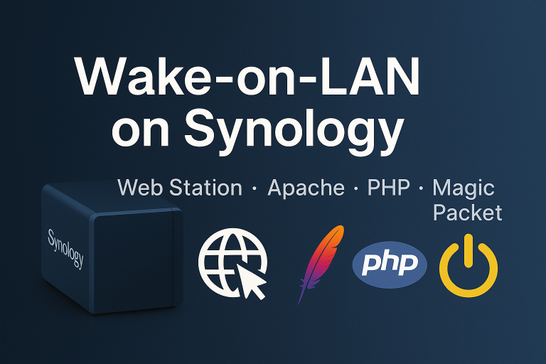 WOL with synology