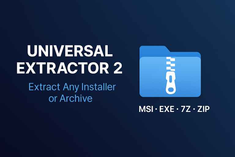 Extract All installer Exe