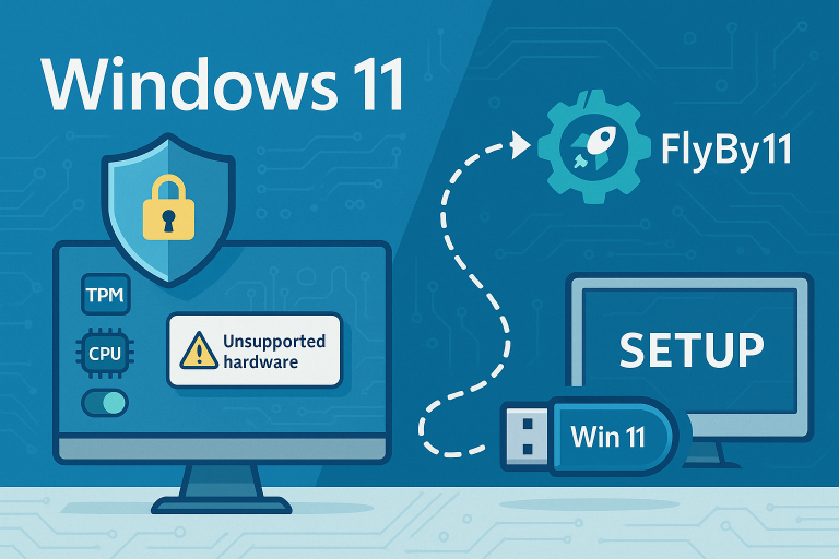 bypass Hardware restriction with Flyby11