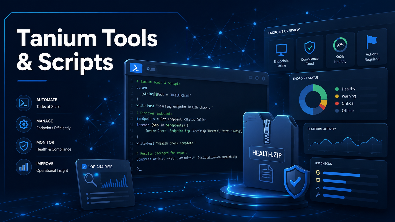 Tanium Tools and Scripts Library