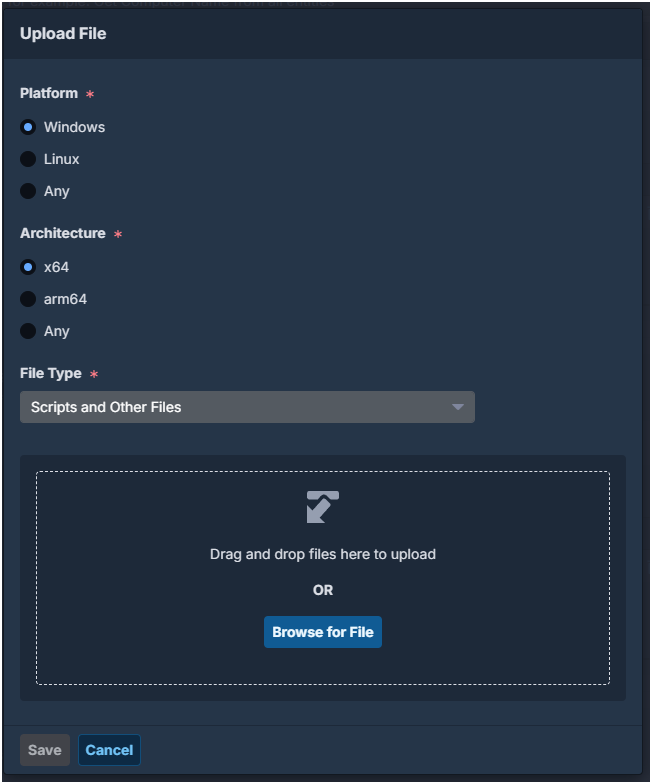 Add extra files in the Tanium bundle